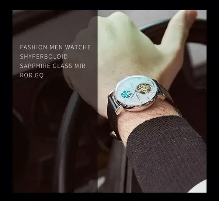 GUANQIN 16118 Luxury Automatic Mechanical Tourbillon Watch - Michas.Zeithaus