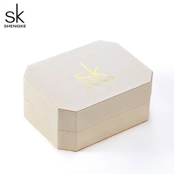 SHENGKE Luxury Jewelry Watches Bracelets Earring Necklace Gift Set Box K0039L - Michas.Zeithaus