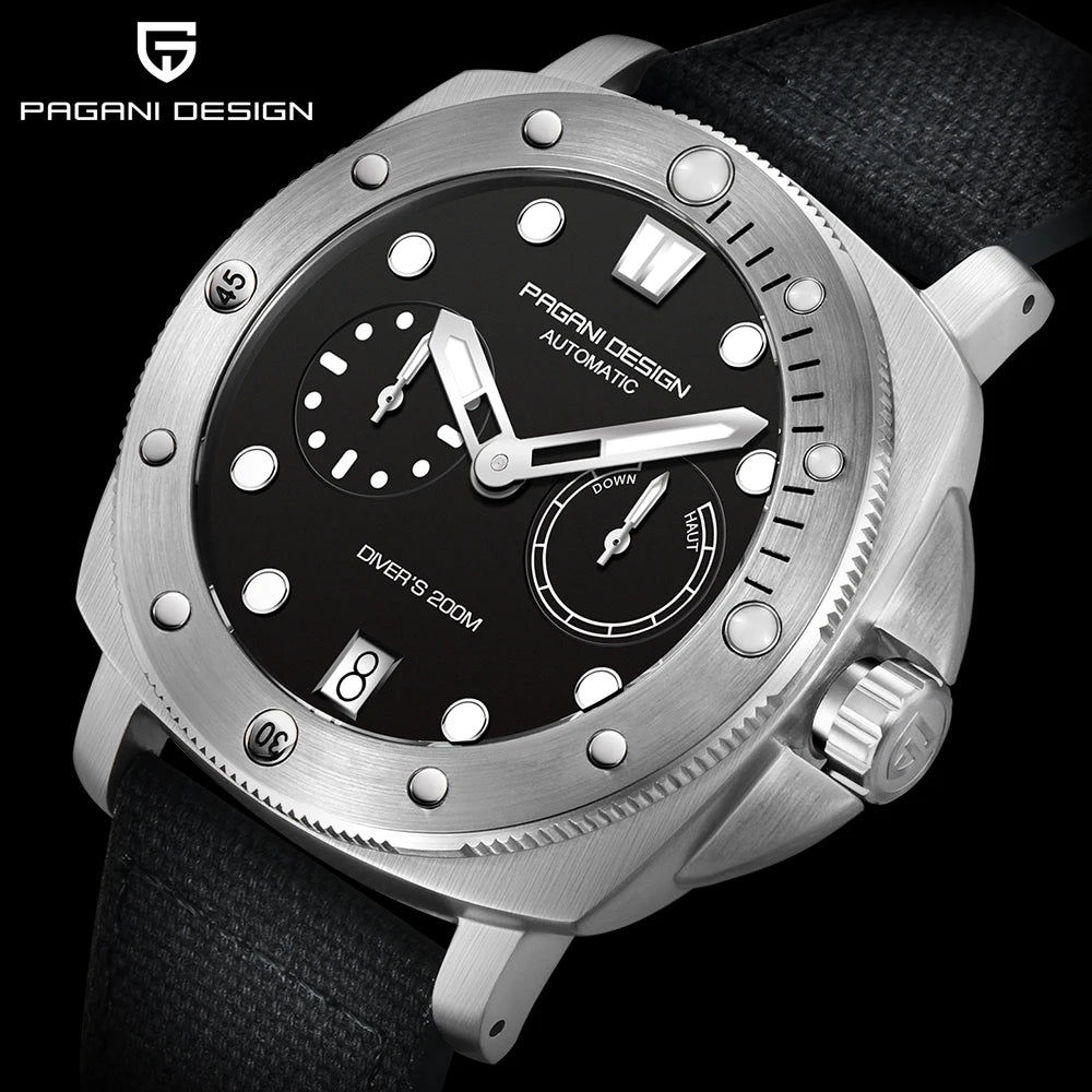 Pagani Design PD - 1767 Luxury Automatic Mechanical Watch 200 m Waterproof - Michas.Zeithaus