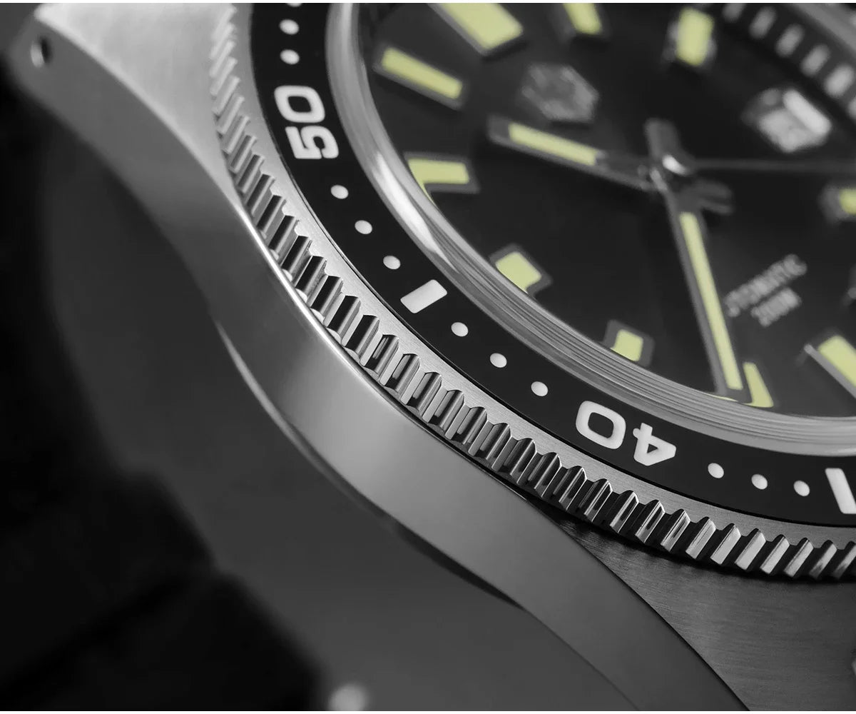 San Martin Modell SN0007 41mm V4 Taucheruhr mit NH35 Automatikuhrwerk Sapphire Glas Datumsanzeige 200m Wasserdicht