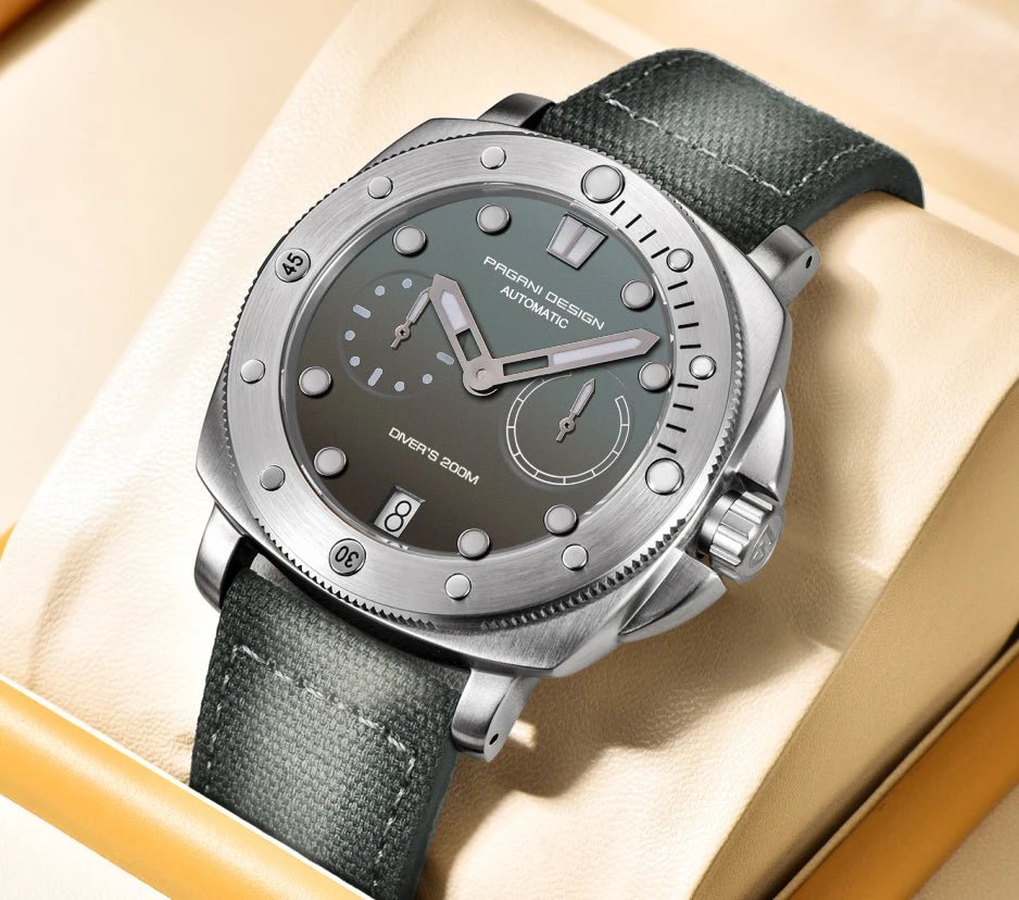 Pagani Design PD - 1767 Luxury Automatic Mechanical Watch 200 m Waterproof - Michas.Zeithaus