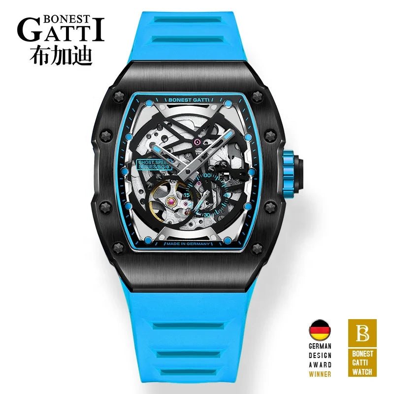 BONEST GATTI 9902 Luminous Luxury Automatic Mechanical Watch - Michas.Zeithaus