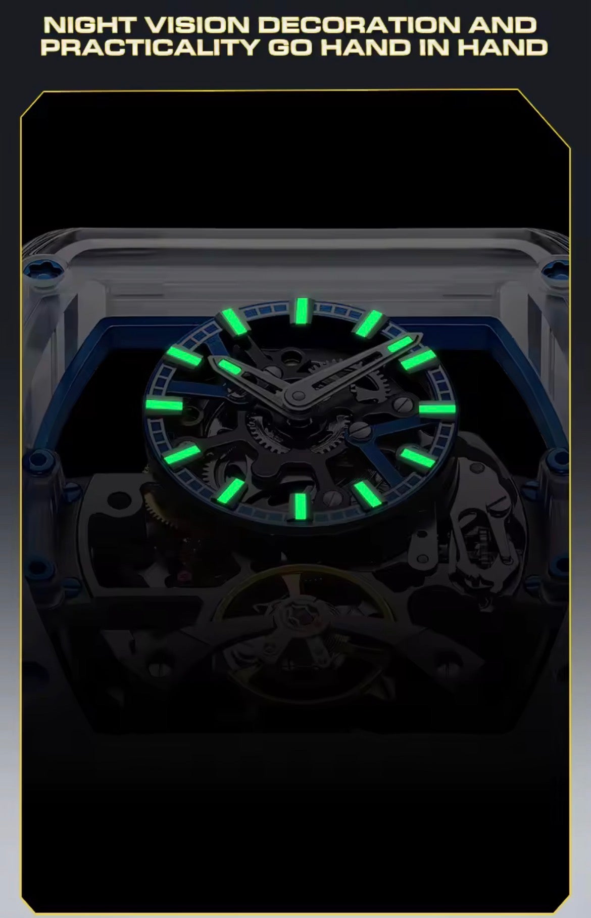 Bonest Gatti Fashion Sapphire Automatic Watch BG9960