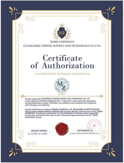 Coole, Trendige Mark Fairwhale Modell 5740 Quarzuhr