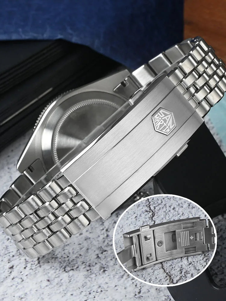 San Martin 40mm  Taucheruhr mit Miyota 9015 Uhrwerk 200m wasserdicht SN0148