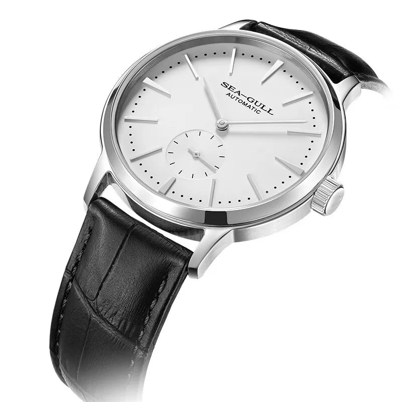 Seagull 6075 Automatikuhr - Stil Pilot-Uhr aus Edelstahl in 4 Varianten
