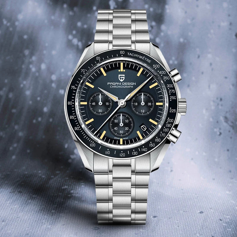 PAGANI DESIGN 2025 Luxus Quarzuhr mit Chronograph