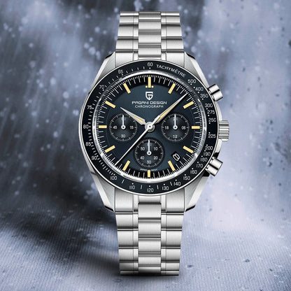 PAGANI DESIGN 2025 Luxus Quarzuhr mit Chronograph