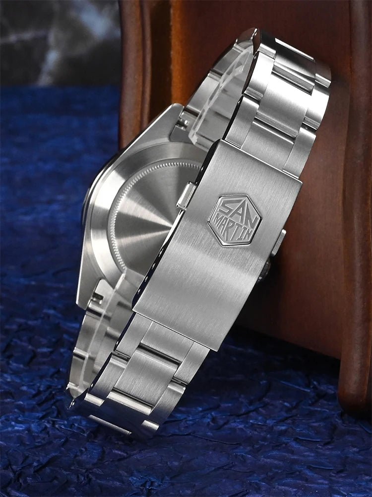 San Martin 39mm Automatikuhr GMT mit NH34 Uhrwerk - Michas.Zeithaus