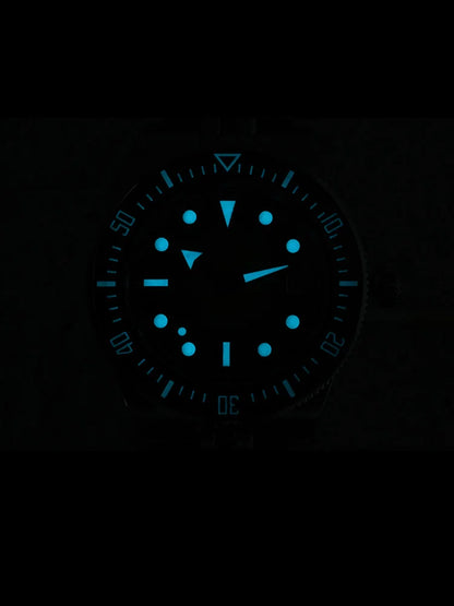 San Martin 40mm  Taucheruhr mit Miyota 9015 Uhrwerk 200m wasserdicht SN0148