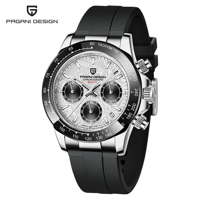 PAGANI DESIGN 40mm Quarzuhr mit VK63 Uhrwerk & Chronograph