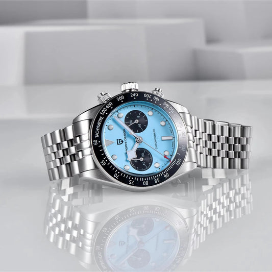 PAGANI DESIGN Men's Watches New BB Panda Luxury Quartz Watch Men Sport Chronograph Stainless Steel Sapphire Mirror Waterproof Michas.Zeithaus