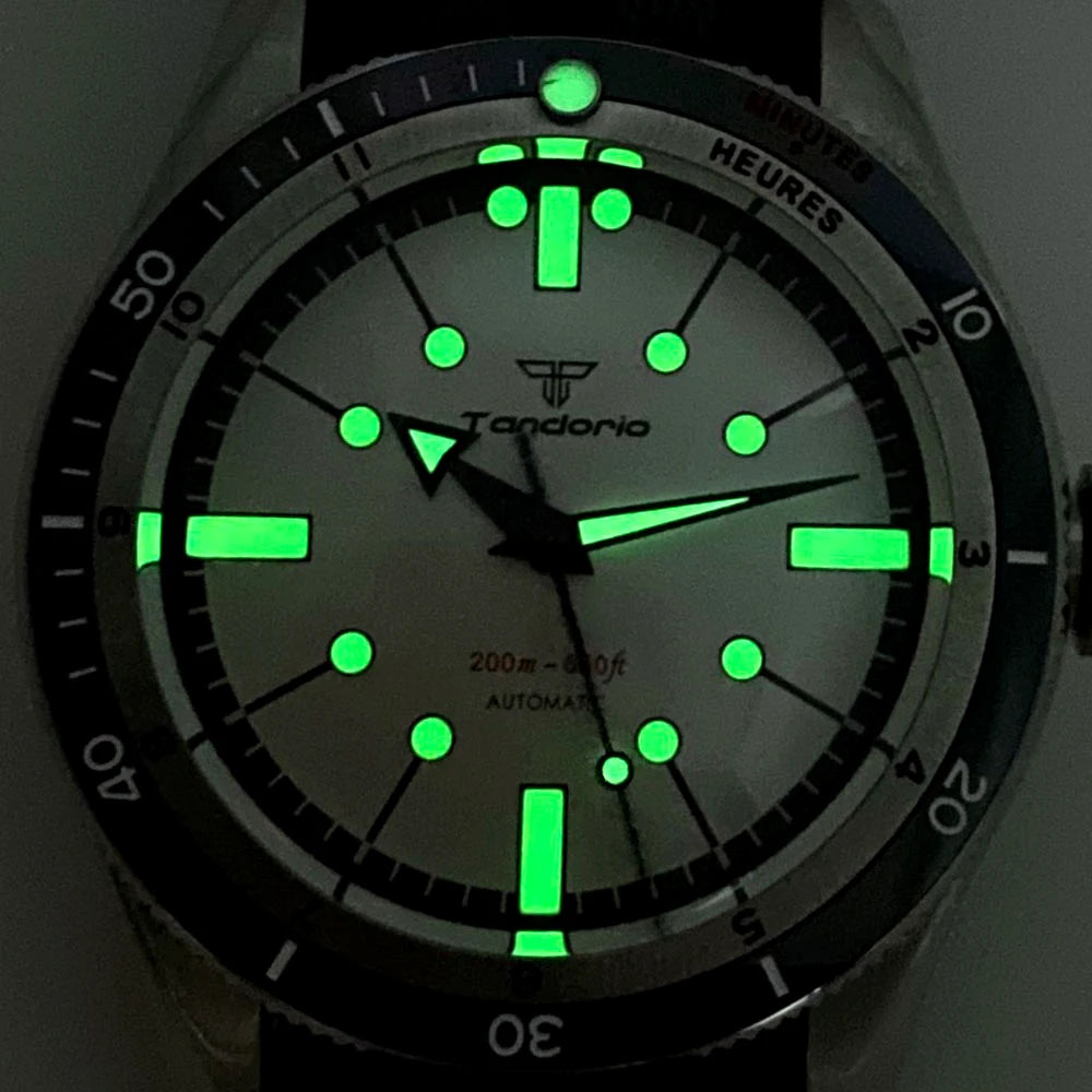 Tandorio 40mm Automatikuhr mit PT5000 oder NH35 Uhrwerk 20ATM Wasserdicht 