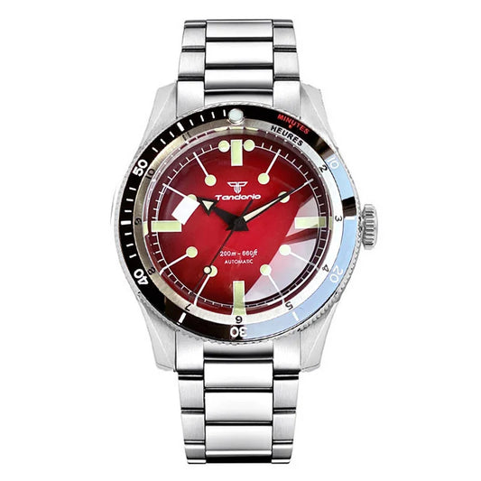 Tandorio 40mm Automatikuhr mit PT5000 oder NH35 Uhrwerk 20ATM Wasserdicht 