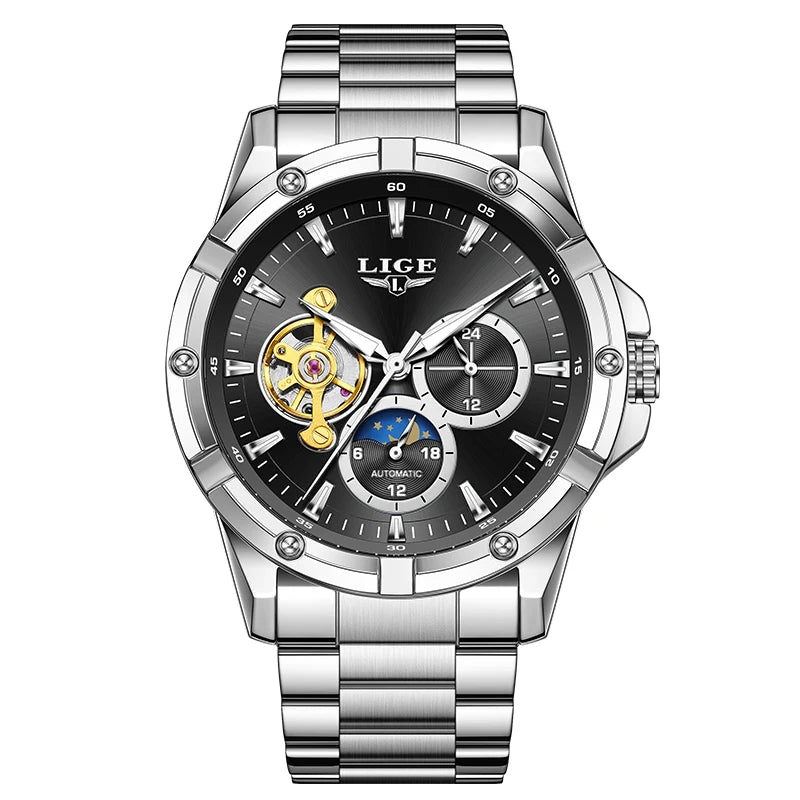 LIGE LG6825 Automatikuhr in 6 Varianten Michas.Zeithaus