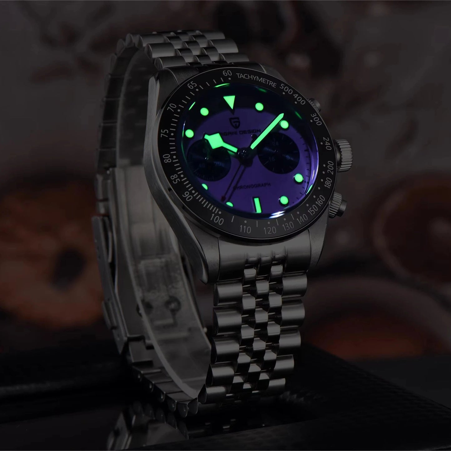 PAGANI DESIGN Men's Watches New BB Panda Luxury Quartz Watch Men Sport Chronograph Stainless Steel Sapphire Mirror Waterproof Michas.Zeithaus