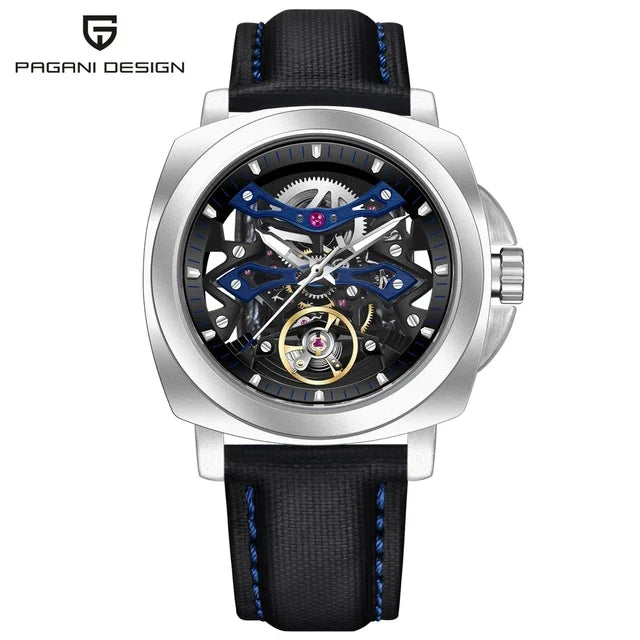 Pagani Design Luxury 40mm Luminous Dial Mechanical Automatic Watches 100m Waterproof Hollow Business Watch for Men YS017 Reloj Michas.Zeithaus