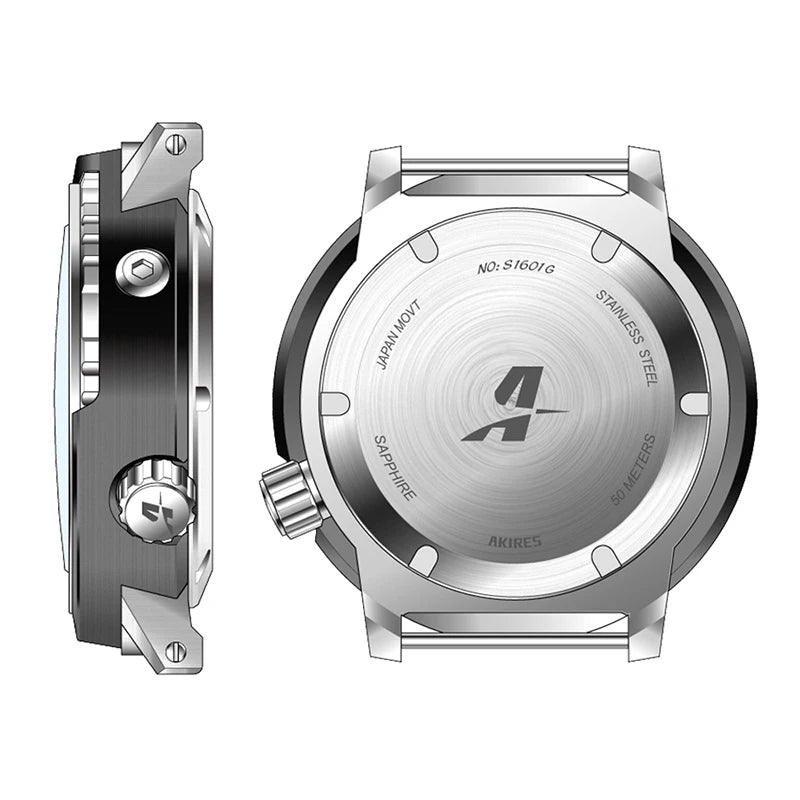 Akires Fashion&Casual Japan Automatic Mechanical Movement High Quality Watch - Michas.Zeithaus