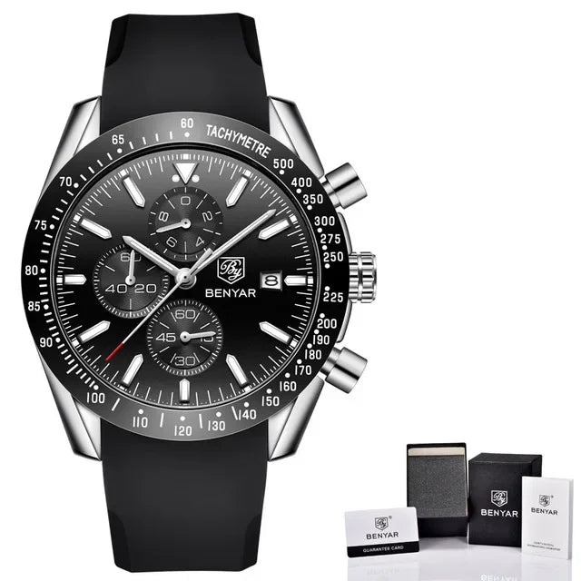***BENYAR 5140M Sport Quarzuhr mit Chronograph und Daumsanzeige*** - Michas.Zeithaus